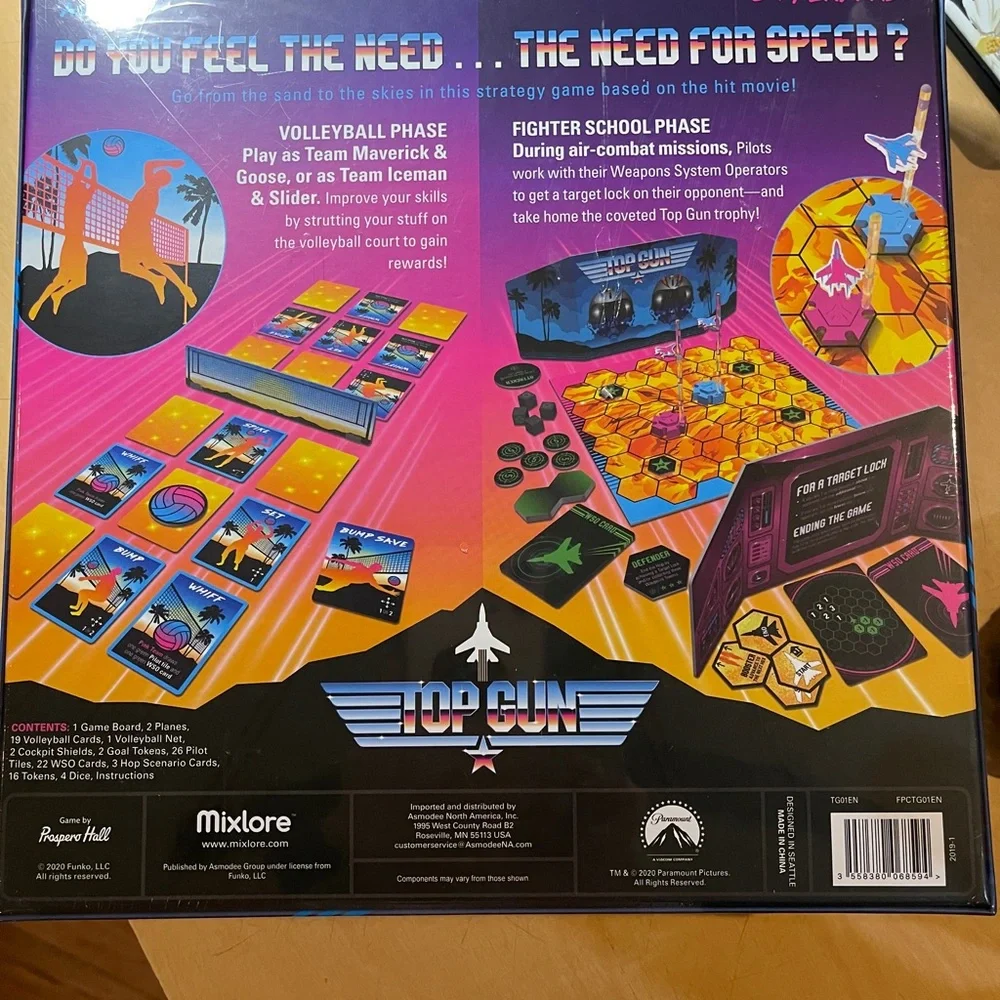 Top Gun Strategy‎ Game New unopened